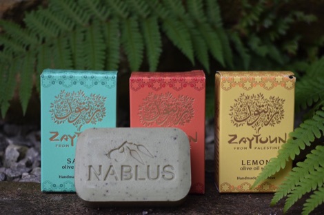 Zaytoun soap bars